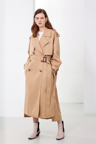 | ICONIC| Trench D Classic Wool London Beige